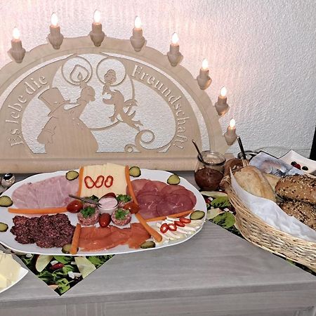 Ferienwohnung Aronia Garten Oberwiesenthal Esterno foto