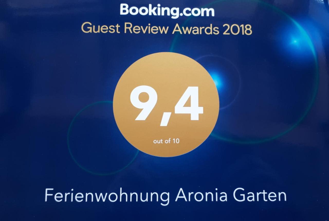 Ferienwohnung Aronia Garten Oberwiesenthal Esterno foto