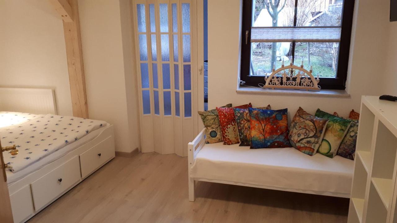 Ferienwohnung Aronia Garten Oberwiesenthal Esterno foto